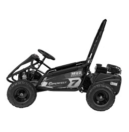 Mud Monster Black Go-Kart - Durable Vehicle