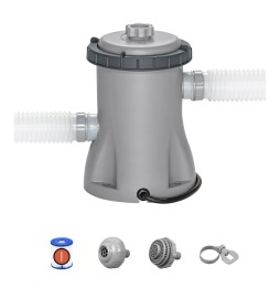 Pompă de filtrare piscină bestway 1249l/h cu filtru