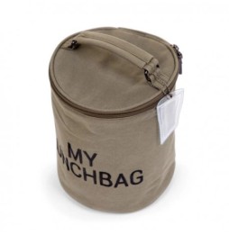 Childhome My Lunchbag Canvas Bag in Khaki