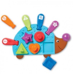 Hedgehog Sorter for Learning Numbers Shapes Colors