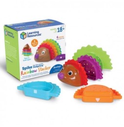 Rainbow Hedgehog Sorter - Educational Set for Kids