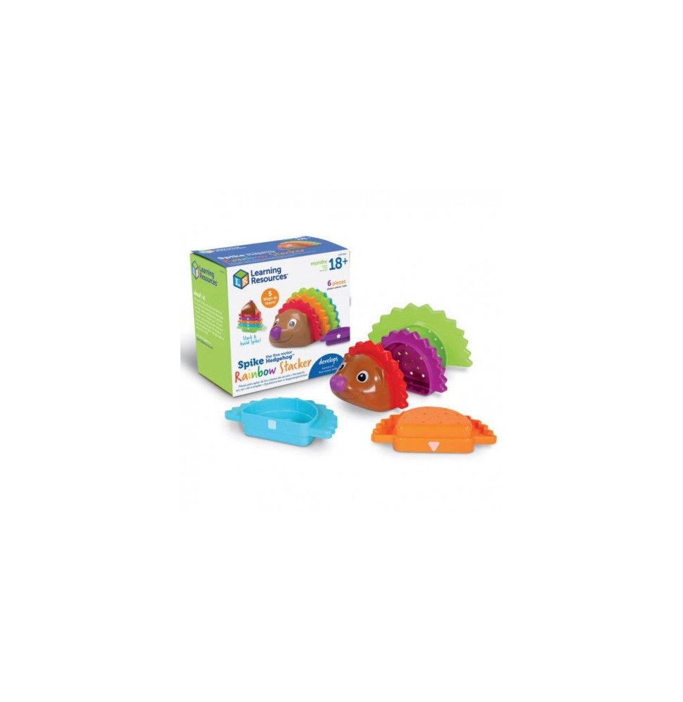 Rainbow Hedgehog Sorter - Educational Set for Kids