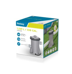 Pompă de filtrare piscină bestway 1249l/h cu filtru