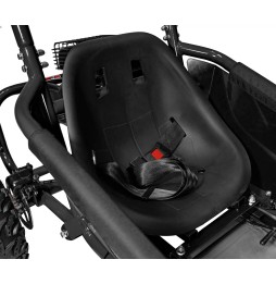 Mud Monster Black Go-Kart - Durable Vehicle