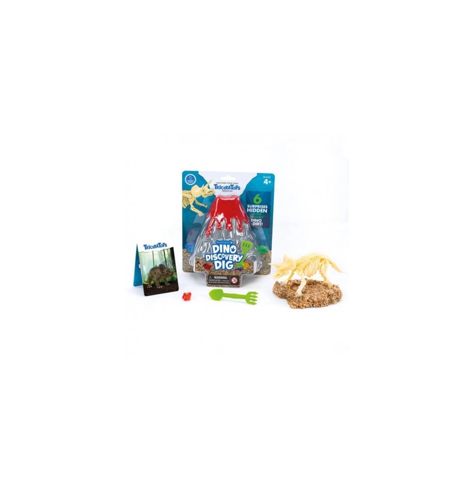 Triceratops Dinosaur Excavation Set for Kids