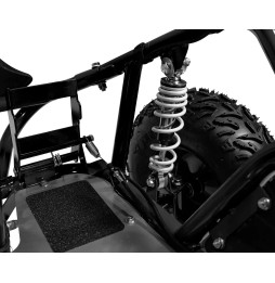 Mud Monster Black Go-Kart - Durable Vehicle