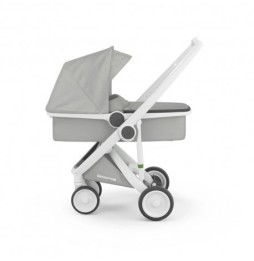 Greentom carrycot stroller v.2.1 white-grey