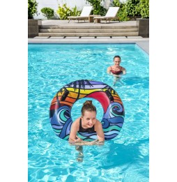 Castaway Swimming Ring 91cm Bestway Blue