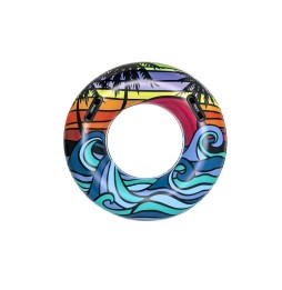 Castaway Swimming Ring 91cm Bestway Blue