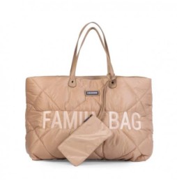 Childhome geantă family bag matlasată bej