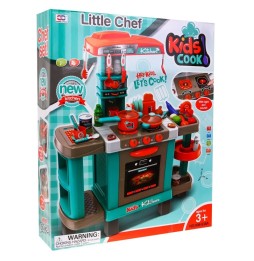 Large Kitchen for Kids 3+ with Interactive Burners