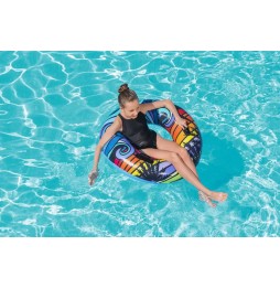 Castaway Swimming Ring 91cm Bestway Blue