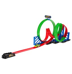 Race Track Launcher with Loop for Kids