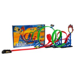 Race Track Launcher with Loop for Kids