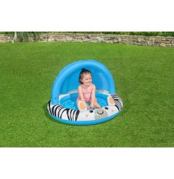 Piscina cu umbră 91 cm zebra bestway