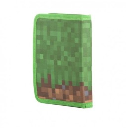 Etui școlar PIXIE CREW MINECRAFT - creativ cu fermoar