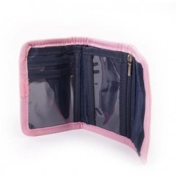 PIXIE CREW Wallet with Creative Panel, Pink