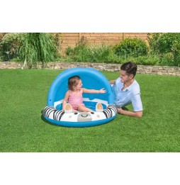 Piscina cu umbră 91 cm zebra bestway