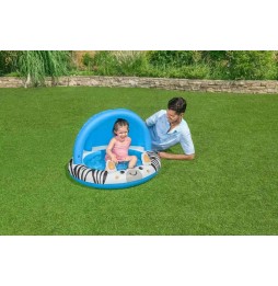 Piscina cu umbră 91 cm zebra bestway