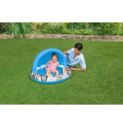 Piscina cu umbră 91 cm zebra bestway