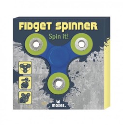 Finger spinner - niebieski, zabawka zręcznościowa