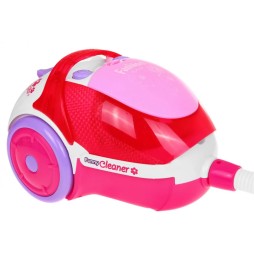 Pink Vacuum Cleaner for Kids with Lights and Sounds