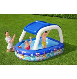 Ocean BESTWAY Pool with Canopy 213x155 cm