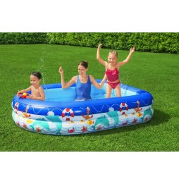 Ocean BESTWAY Pool with Canopy 213x155 cm