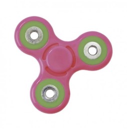 Finger spinner - różowy - zabawka zręcznościowa dla dzieci