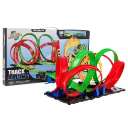 Mega Race Track Launcher for Kids