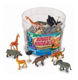 Counting Figurines - Jungle Animals Set