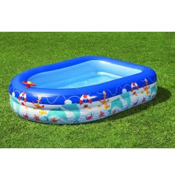 Ocean BESTWAY Pool with Canopy 213x155 cm