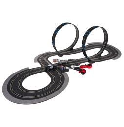 Racing Track Set with Cars and Blocks for Kids