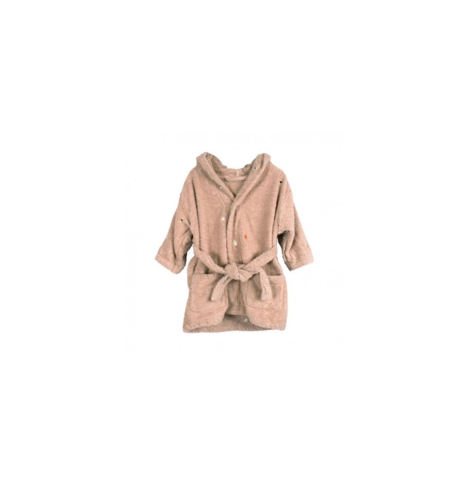 Filibabba children's embroidered bathrobe 1-2 years