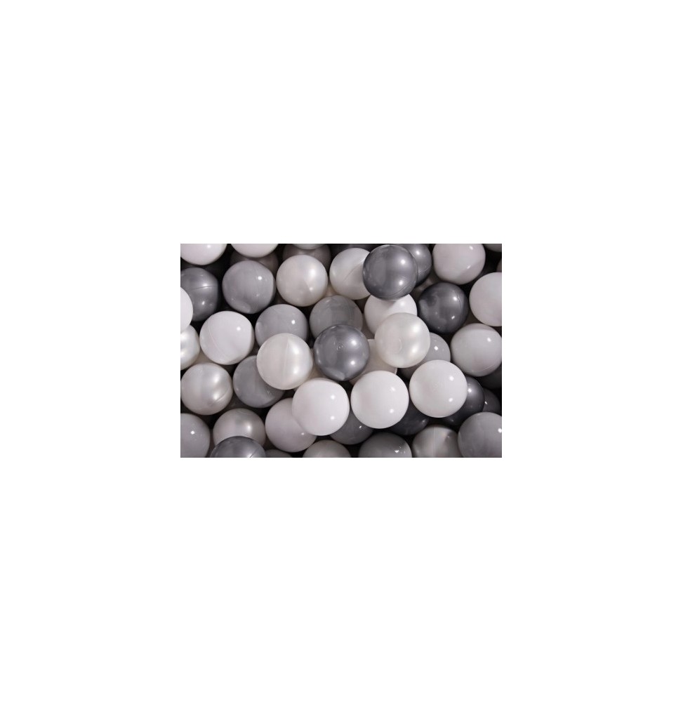 Set of plastic balls 7cm, 100 pieces