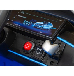 BMW i4 Kids Car - Blue with Remote and LED Lights