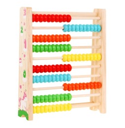 Wooden Abacus for Kids 3+ - Counting to 100