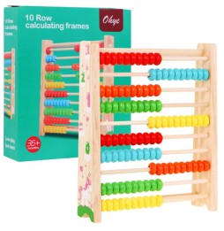 Wooden Abacus for Kids 3+ - Counting to 100