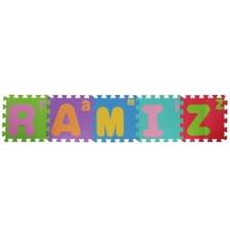 Foam Alphabet Puzzles for Kids 3+ with Mat