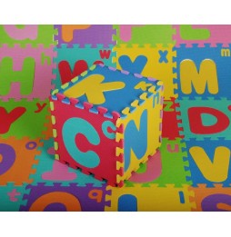 Foam Alphabet Puzzles for Kids 3+ with Mat