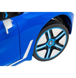 BMW i4 Kids Car - Blue with Remote and LED Lights