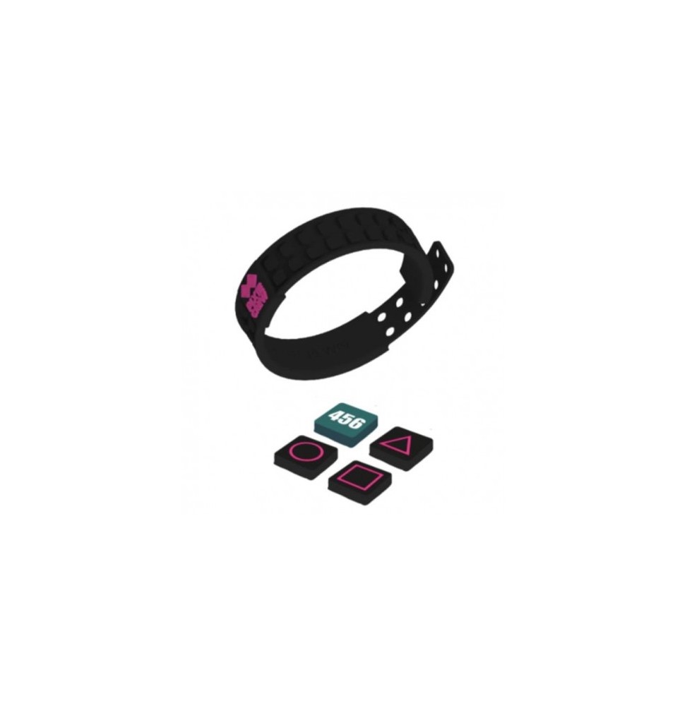 Creative Black Silicone Bracelet by Pixie Crew