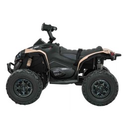 Quad maverick atv khaki - mocny i wytrzymały pojazd dla dzieci