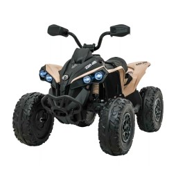 Quad Maverick ATV Khaki - vehicul rezistent pentru copii