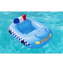 Inflatable Police Car Raft for Kids 97x74 Bestway