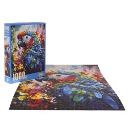 1000 Piece Colorful Parrot Puzzle