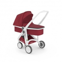 Greentom Carrycot Stroller v.2.1 White-Cherry