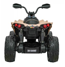 Quad Maverick ATV Khaki - vehicul rezistent pentru copii