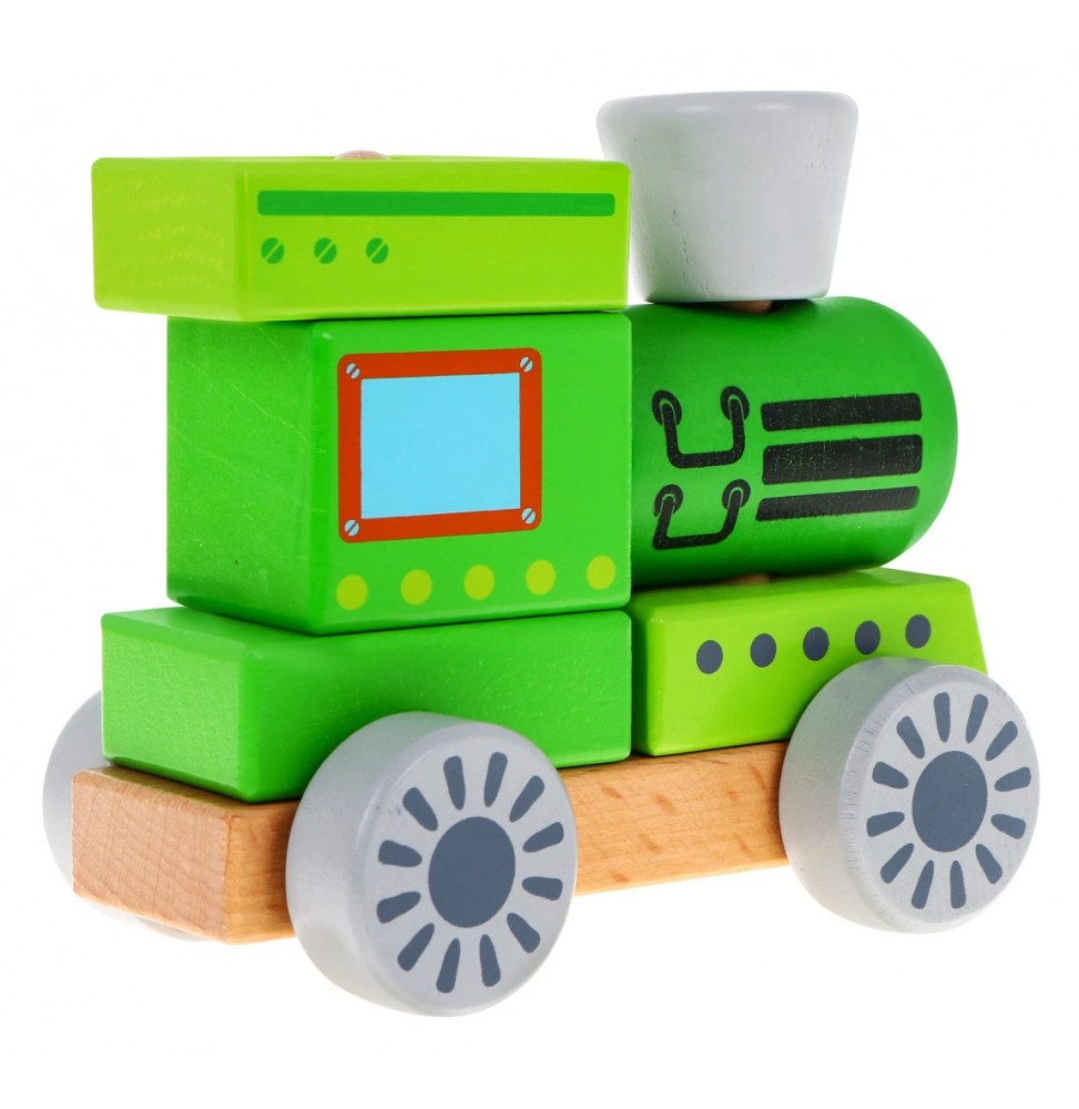 Wooden Train for Kids - Creative Toy