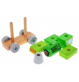 Wooden Train for Kids - Creative Toy